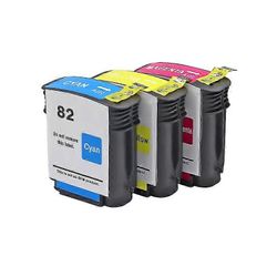 hg 1/2/3/4Set yhteensopiva HP 10 82 -mustekasetin kanssa HP DesignJet 500 500ps 800 800ps -piirtureille HP10 HP82 HP500 HP800 -tulostimelle