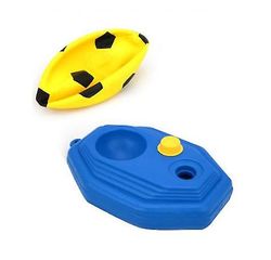 Handuo Børn Fodbold Goal Post Sæt med Ball Pump Indendørs Udendørs Soccer Sport Games gul