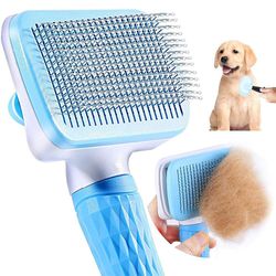 Dercass Hund HårFjerning Comb Grooming Brush rustfrit stål Katte Kamme til hunde katte