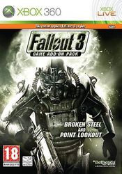 Fallout 3 Game Add-On Pack - Broken Steel ja Point Lookout (Xbox 360) - PAL - Uusi ja sinetöity