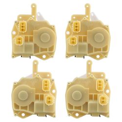 4kpl sähkökäyttöinen oven lukkotoimilaitesarja Honda S2000 Accord Civic CRV Odyssey 72155-S84-A01 72155S84A11 keltainen