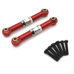 Alumiininen etuohjauslenkkitangon vivusto MJX 1/14 14209 14210 RC-auton päivitysosille