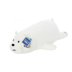 Robxy Vi bare Bears plysj leketøy gripe dukke grizzly panda isbjørn 11 tommers 15 tommers utsatt-r Hvit 28 Cm