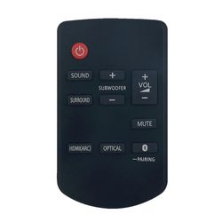 Kaukosäädin N2QAYC000115 SU-HTB488 -HTB688EB-K -HTB688EGS kotiteatterin TV-soundbarille Musta