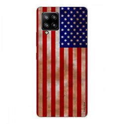 Crazy Kase Hull Til Samsung Galaxy A42 5g Silikone Soft 1 Mm, Usa Flag
