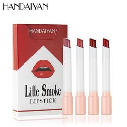 4kpl savukkeiden huulipunasetti Semi Matte Mist Little Smoke huulipuna Long Sarja A