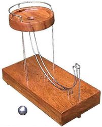 Kinetic Art -ikuinen liikekone, pyörivä pallo, ikuinen marmorikone