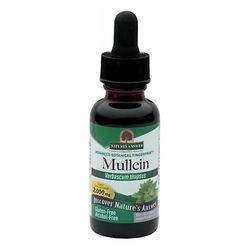 Nature's Answer Luonnon vastaus Mullein Leaf, ALKOHOLITON, 1 OZ (Pakkaus 1)