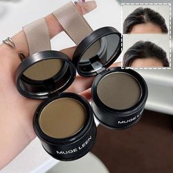 Pehmeä kevyt suihke samettihiuspuuteri 01 (A) $ Hiusrajapuuteri täyttää varjot ja ääriviivat, kestävä, vedenpitävä ja hienkestävä hiusten palauttam...