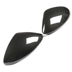 Auton sivupeilin suojukset, hiilikuitutyyliset, Alfa Romeo Stelvio 2017-2020 -malliin Hiilikuitukuvio