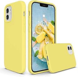 Silikonikotelo, joka on yhteensopiva iPhone 12 Mini -kotelon kanssa 5.4 tuumaa, nestemäinen silikoni koko kehon suojaava puhelimen kotelon kansi (m...