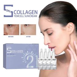 Collagen Facial Essence - Ihon korjaus, kasvojen aurinkovoide, kosteuttava esanssi, kiinteyttävä ja kosteuttava, 5ml*4