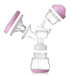 Handuo Kanin Manuel brystpumpe, High Suge Maternal Supplies, Malkning Enhed, Amning Massage Pink