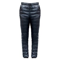 Udendørs Down Pants Vinter Mænd Hvid And Down Thin og lette bukser Vandtæt Vindtæt Varm Camping Hiking Pant S-5xl Sort XXXL