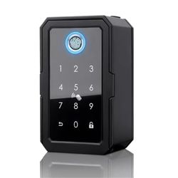 Smartkey Lock Box, Hemnyckel Trådlös Smartlock Box, Elektronisk nyckelbox App Digital kod Bluetooth-nyckel säker för värd