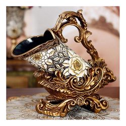 Ruili Vintage Creative Rødvin Holder Stand Harpiks Bronze 1003