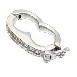 Kaulakorun lyhentäjän lukko, mini helmikoriste, työntölukko, jatke, kaulakorun ketjun liitin korujen askarteluun hopea