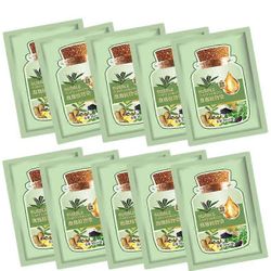 1-10 kpl kuplahiusväri shampoo pitkäkestoinen pysyvä nopea peittävä harmaa valkoinen luonnollinen ravitseva hiusväri kasvivärivoide Kahvin väri 1pc