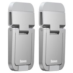 BASEUS 2kpl ohut kannettavan tietokoneen jalusta pöytätietokoneen lämmönpoistojalustan pidike Hopea Silver