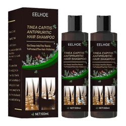 100ml Scalp Silsa Anti-itch Shampoo Dandruff Control Oil Anti-itch Shampoo Anti-loss Oil Control virkistävä shampoo 2pcs