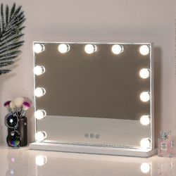 Hollywood Vanity Mirror 2-14 LED-lampulla Newway (vain polttimo) 8 valoa