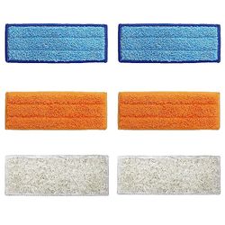 Vaskbar Mopping Pads Klude Udskiftning Kit til Irobot Braava Jet 200 Serie 240 241 245 250 Med 2 Våd 2 Tør 2 Fugtig