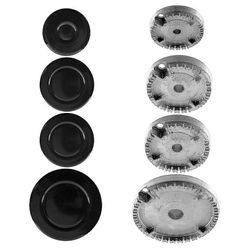 Universal Burner Crown Flame Cap Uuni Liesi Kaasu for Flame Burner Cap Crown sopii kaikkiin välillä s Kuten