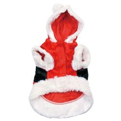 Varychmoo Pet hvalp hund kat tøj jumper jul santa claus Xmas kostume Rød trøje M