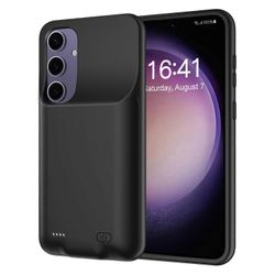 Samsung Galaxy S25 TPU -laturikotelolle 6500mAh ladattava akku