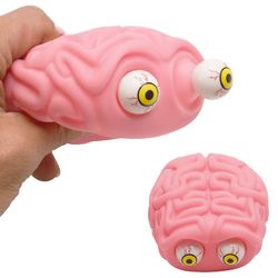 Stress Relief Legetøj Squeeze Brain Eye Popping Cool Stuff Prank Legetøj