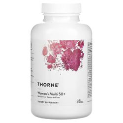 Thorne Research, naisten multi 50+, 180 kapselia
