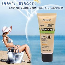 Szlcv 45 g Solcreme til ansigt og krop Essentiel sommer solcreme Hudbeskyttelse Creme Fugtgivende solcreme