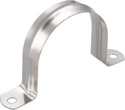 15 kpl 60mm putkikiinnike 304 ruostumaton teräs U-tyyppinen putkikiinnitys kiinnittin putki, putki ja kaapeliputkikiinnike (15, M60)