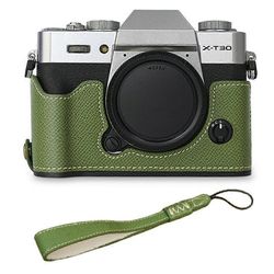Tyyppi A Fujifilm XT10 / XT20 / XT30 / XT30 II PU nahkakamerakotelolle Rungon alaosan suojakotelo Monivärinen Style A