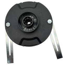 Teränpidikkeen levy Einhell GE-CT 18 Li -akkuruohonleikkurin varaosaan, jossa on 2 metalliterää