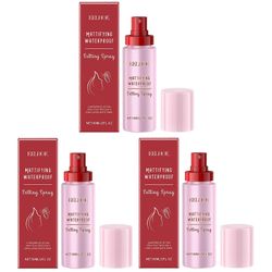 Powder-Melt Matte Setting Spray kaikille ihotyypeille, pitkäkestoinen, hienkestävä, öljyä hallitseva, täydellinen häihin ja päivittäiseen käyttöön ...