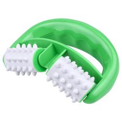 Massager for ben og skulder type fedt kontrol roller ben massager mavehalverne Hurtigt Anti Cellulite Face Lift Tools Roller Grøn