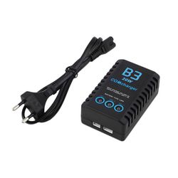 B3 20w 1.6a Pro Balance oplader til 2s 3s 7.4v 11.1v Lithium Lipo Batteri Mini Bærbar Rc Fly Batteri Oplader Rc Model Legetøj