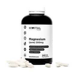 Hivital Ren magnesium 200 mg fra Magnesium Citrat 240 tabletter