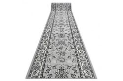 RugsX Runner BCF MORAD Klasyk klassinen harmaa 100 cm 100x400 cm
