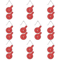 Sähköskootterin jarrupalat KUKIRIN G-Booster G2 Pro potkuskootterille polkupyörän hydraulilevy 10Pair Punainen