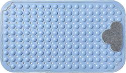 Liukumaton suihkumatto imukupeilla, suuri 40x70cm jalkapesuri ja hierontalaite kylpyhuoneen turvallisuuden takaamiseksi sininen 70CM*40CM