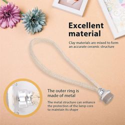 6 kpl katalyyttisen langan vaihtoöljylampun lanka vaihtolanka katalyyttinen ilmansäätö katalyyttinen poltto Kuten