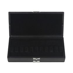 Kaksikerroksinen fagotti Reed Organizer Case Kannettava nahkainen säilytyslaatikko Reed Holder Suojakotelo Täydellinen 20 ruokolle Monivärinen