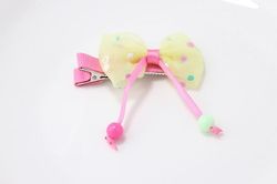 Børns pige hårnål Hovedbeklædning Sød Bow Baby Hårnål Dot Tiara Prinsesse Hårklemmer Til Børn Acessorio De Cabelo T