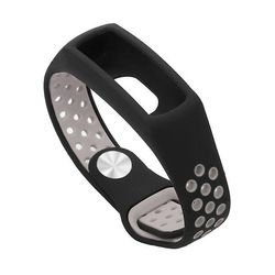 AIR Blød silikonerem til Huawei HONOR Band 4 - Sort grå