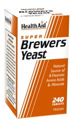 Health Aid Brewers Gær, 240 Tabletter
