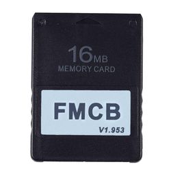 FMCB Ilmainen McBoot-kortti V1.953 PS2:lle -2 Muistikortti OPL Boot 16MB