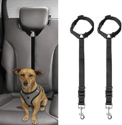 2pcs justerbar hundesele, velegnet til daglig brug preto