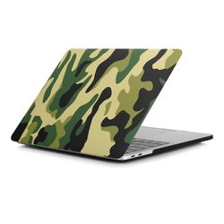MacBook Retina 12 tuuman A1534 naamiointikuvio kannettavan tietokoneen vesitarroille PC-suojakotelo (harmaa naamiointi)